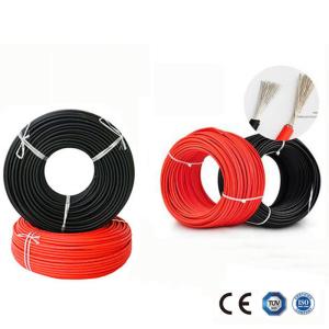 China TUVの証明書EN50618太陽PVシステムのための標準的な16mm2 PV1-F DC太陽ケーブル supplier