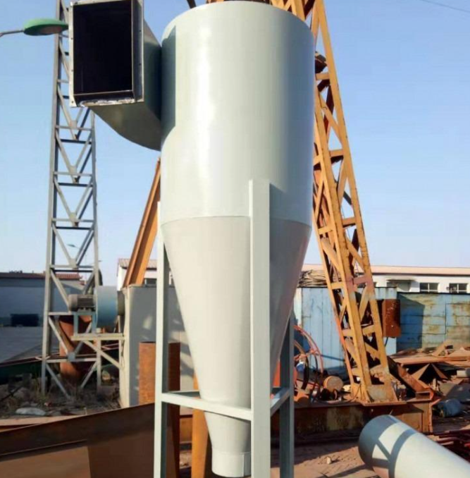 China Industrial Cyclone Dust Collector Single Cyclone Separator For Furniture Factory And Industrial Dust Filtration wholesale