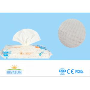 Super Absorbent Disposable Dry Wipes , Soft Dry Cotton Wipes For Face / Hand