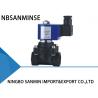 Z5 Plastic Solenoid Valve Zero pressure Thread Connection ISO9001 Certification