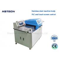China Batch PCB Cutting Equipment 360mm Width With Touch Screen Control Automatic Batch LED Separating Machine HS-F380 on sale