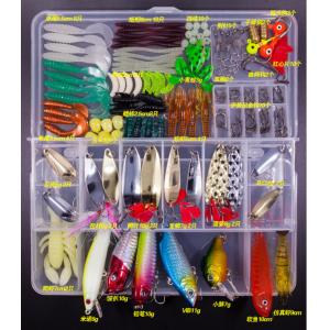 Crankbait Fishing Lures Set Soft Silicone 18 - 181 PCS