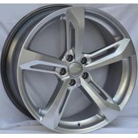 China Silver Machined Customized 22 Rims For Audi RS7 / 22 Rims Forged Alloy Rims 5x112 on sale