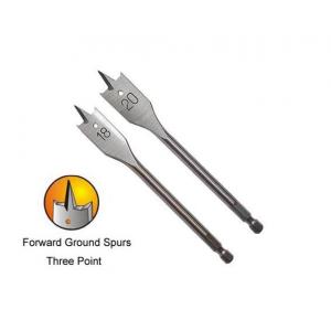 Spade Tip Drill Bit For Wood Drilling Holes , Hex Shank Spade Bit