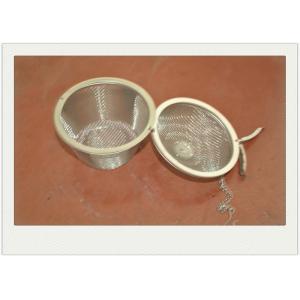 China Light Stainless Steel Wire Mesh Filter Tea Ball With Large Used For Filter Tea supplier