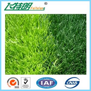 China Classic Soccer Field Artificial Turf Grass 55 Mm Pile Height Monofilament Yarn supplier