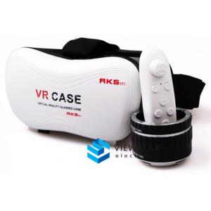 China VR Case + Remote Bluetooth Controller 3D Virtual Reality Glasses Mobile Home Theater supplier