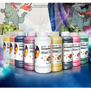 China Cloth Black Sublimation Ink Heat Transfer White DTF Printer supplier