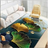 China Household Bedroom Living Room Floor Carpet Maple Leaf Patterned Special Style on sale