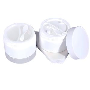 China 50+50g PP Plastic Cream Jar with No Mechanical Issues and Gentle on Delicate Formulas wholesale