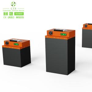 China CTS 60V 72V Size200*150*220mm(Adjustable) Electric Motorcycle Lithium Battery Pack supplier