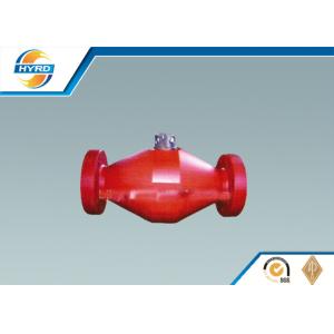 China Durable Self Enclosed Spring Loaded Check Valve For Solid Control System supplier