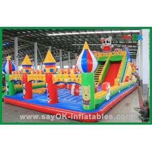 Mickey Mouse Inflatable Bounce House Kids Fun Inflatable Castle , Large Inflatable Bouncer , Giant Bouncy Castle