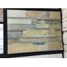 China Split Face Multicolor Slate Stacked Stone,Riven Slate Stone Cladding,3D Ledger Panels wholesale