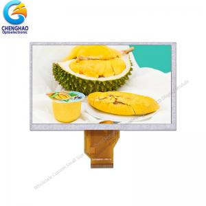 China 24bit RGB TFT LCD Color Monitor 7'' 800X480 Resolution LCD Screen Display Assembly supplier