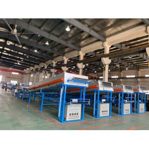 Electric Copper Cable Coiling Machine , Automated Copper Wire Tinning Machine