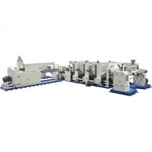 PE And PP Coated Paper Coating machine With Three Colors Gravure Printing