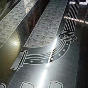 China 304 Etched Mirror Pattern Elevator Stainless Steel Sheet Wall Panels 1219x2438mm supplier