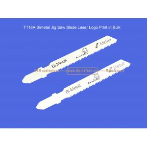 T118A Bimetal Jig Saw Blade Laser Logo Print in Bulk,Reciprocating Saw Blade ,Power Tools