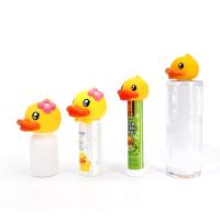 China Vinyl PVC Plastic Toys Yellow Cute Duck Head For Party Decoration on sale