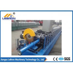 China square and round metal downspout roll forming machine / steel downpipe roll forming machine supplier