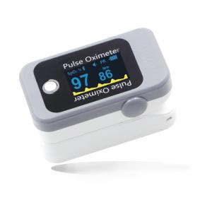 SpO2 / PR Alarm Fingertip Pulse Oximeter With Auto Power Off Battery Life Real Time