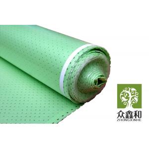 PE Film Underfloor Heating Underlay 200sqft / Roll  Sound Reduction Green Foam