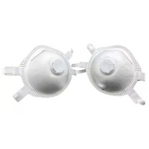 Breathable Valved Dust Mask , N95 Mask With Exhalation Valve CE Certificated