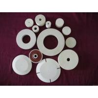 China Needle Punched Buffing Wheel For Drill , 12mm Wool Felt Polishing Pads on sale