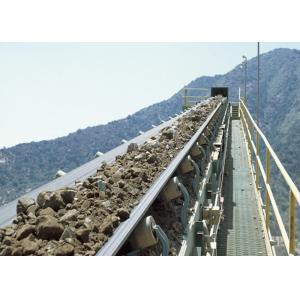 Fixed Inclined 206t/h 600MM Gold Stone Conveyor Belt For Mine