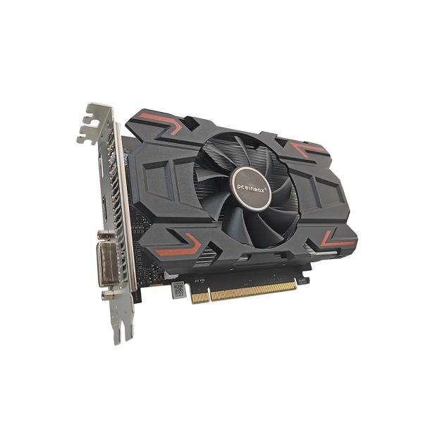 PCWINMAX Radeon RX 560 グラフィックカード 4GB GDDR5 128Bit シングルファン DP HD DVI GPU ポート OEM サポート