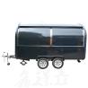 China 500CM Single Axle Nice Design Mobile Food Truck with Customized Color and Round Model wholesale