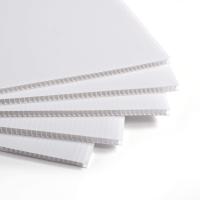 China Polypropylene Corflute Sheet Customized Recycled Rigid Corrugated Plastic Sheet on sale