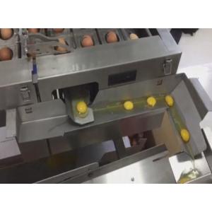 China automatic food processing machine breaks eggshell and separates yolk from egg white supplier