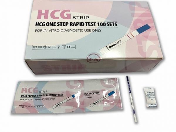 Early Response HCG Pregnancy Test Kits Strip Format With 2.5mm 3.0mm Width