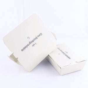 Kraft Eco Friendly Food Box Glossy Matt Lamination Biodegradable Paper Packaging