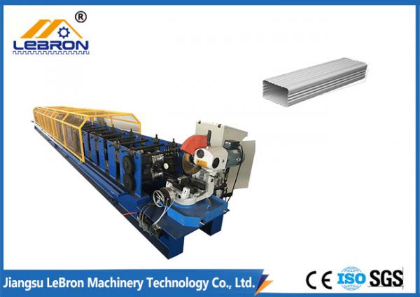 Auto Metal Downpipe Roll Forming Machine For Steel / Aluminum Sheet Cold - Form