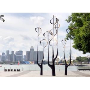 Kinetic Art Stainless Steel Kinetic Wind Sculpture Outdoor Decoration