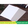 250g white duplex board Grey Back Duplex Board Paper For Printing Box