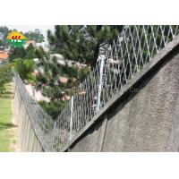China Anti Climbing Concertina Coil Fencing Galvanized Finish For Wall Top Defending on sale
