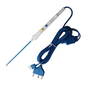 China Electrodo con gancho de cauterización laparoscópica lisa desechable certificado ISO supplier