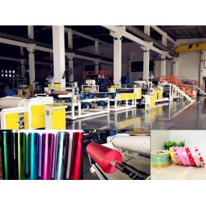 AF-1000mm PP Jumbo Roll Ribbon Film Sheet Extrusion Machine For Gift Packaging