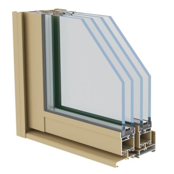 Thermal Break Aluminium Sliding Window Profile Customized 6063 T5 Aluminium Alloy Frame