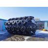 Yokohama Type Floating Pneumatic Marine Rubber Fenders With Chain And Tire Net