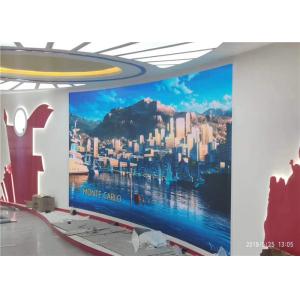 China Horizontal Commercial Led Display , Seamless Indoor Led Advertising Screen supplier