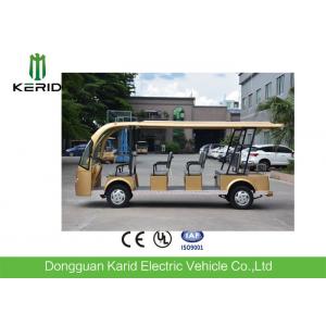 China Small Electric Sightseeing Car  With 11 Passenger / 72V DC Motor supplier