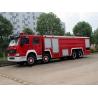 24 Ton 8x4 Water Foam Firefighter Truck , Heavy Rescue Fire Truck D10 Series
