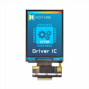 China 2Écran LCD TFT couleur complet de 0,4 pouces/écran couleur à résolution 240x320/contrôleur ST7789/3.3V/C8051/Arduino/STM32 wholesale
