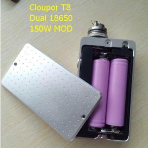 Gi2 box mod cloupor t8 dual 18650 battery 150w box mod