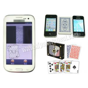 White Samsung Glaxy CVK 350 Poker Analyzer For Cheat At Texas Hold Em Poker Game